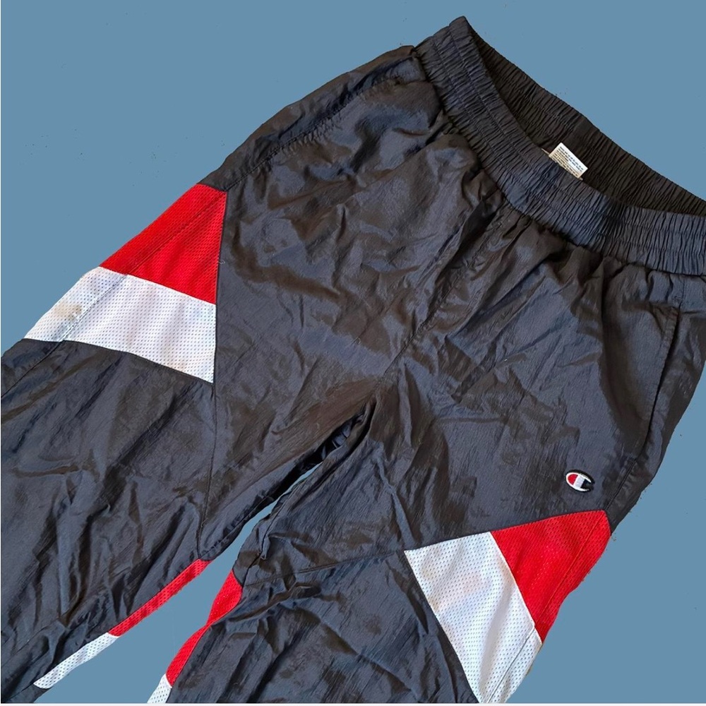 Champion Gray and Black Apparel Tag